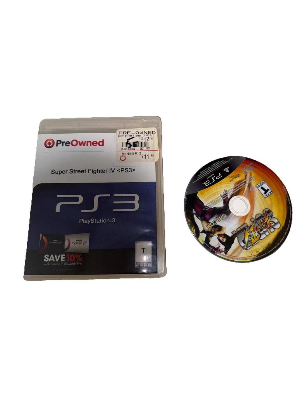Super Street Fighter IV - PS3 Disc Only With Generic Case